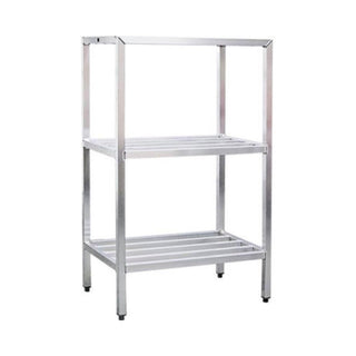 H.D. Series 3 Tier Shelving Unit 42" W x 24" D x 60" H with 1500 lbs Shelf Capacity by NEW AGE – 3, Multi Color, Model 1051