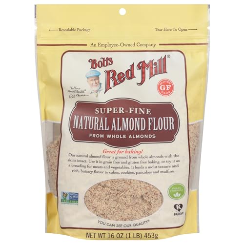 Bob's Red Mill 16 Ounce (Pack of 1) / Stand-up Pouch / 1 Almond