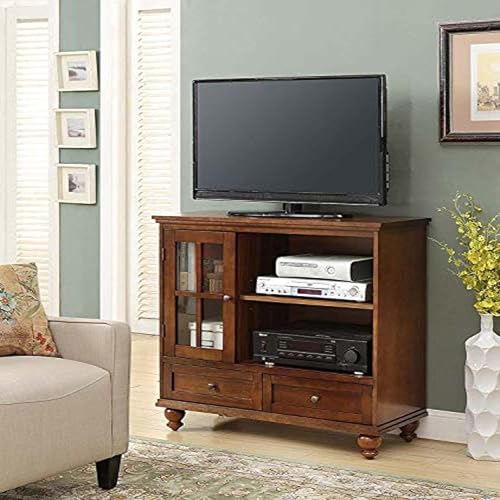 Convenience Concepts Cherry / Antique / 1 Television Stands & Entertainment Centers