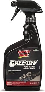 Spray Nine 22732 Grez-off Heavy-Duty Degreaser, 32oz Spray Bottle, 12/Carton