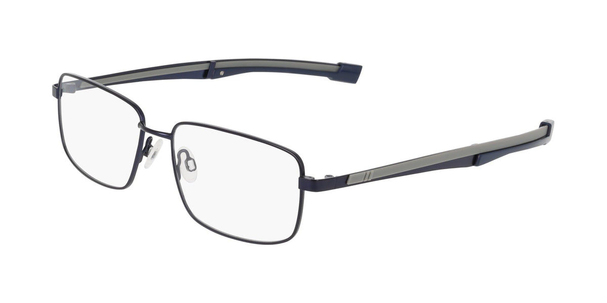 E1181 Matte navy 55/16/145 MAN Eyewear Frame by Flexon – 55/16/145, Plastic, Matte Navy, Model FLEXON E1181