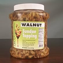 I.Rice & Company Wet Walnut Topping, 5 Pound Jar | 1 Each