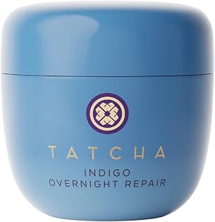 TATCHA Indigo Overnight Repair | Serum Treatment, Fragrance Free Night Cream