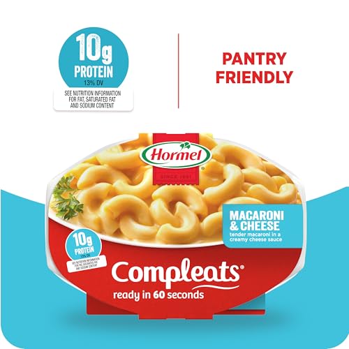 HORMEL COMPLEATS Macaroni & Cheese / 7.5 Ounce (Pack of 7) / 1 Macaroni & Cheese