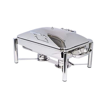 Crown Collection 8 Quart Induction Chafing Dish by Eastern Tabletop – Stainless Steel, Model 3935PL