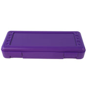 Ruler Box by Romanoff – 13.5" x 5.5" x 2.5", Plastic, Purple, Model ROM60306-3