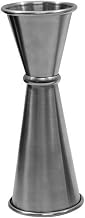 TableCraft JJ1206 Japanese Jigger, 1 oz. & 2 oz., Dishwasher Safe, 18/8 Stainless Steel
