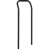 Black EPOXY Utility CART Handle 14W by Nexel – Alloy Steel, Black, Pack of 2, Model AH14B