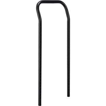 Black EPOXY Utility CART Handle 14W by Nexel – Alloy Steel, Black, Pack of 2, Model AH14B