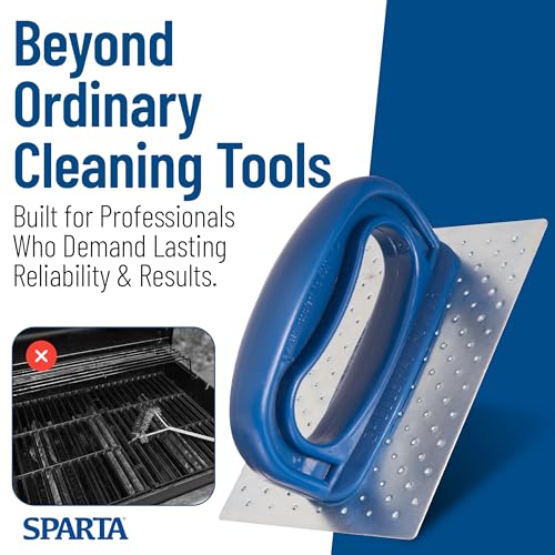 SPARTA 5.5 x 4 Inches / Modern / Blue Grill Pads & Floor Mats