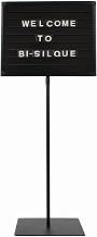 MasterVision Magnetic Changeable Letter Message Board with Floor Stand for Commercial, Wedding Halls, Funeral Homes, Conference Centers, 18" x 24"