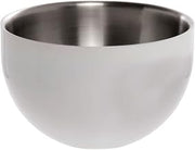 HUBERT Serving Bowl White Stainless Steel Double-Wall Bowl - 7" Dia x 4 5/16 H