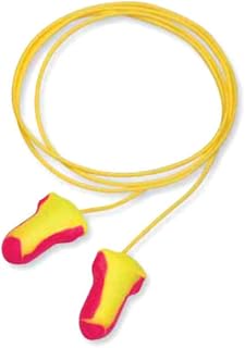 50 Pairs Howard Leight LL-30, Laser Lite Corded Ear Plugs in Polybag NRR 32 - Individually packed in Pairs in sealed plastic bag