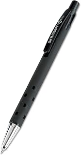 AbilityOne Rubberized Ballpoint Pen - Black Ink, Fine Point 7520-01-352-7309