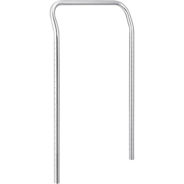 Poly-Z-Brite Utility CART Handle 21W by Nexel – 21W, Alloy Steel, Silver, Model AH21Z