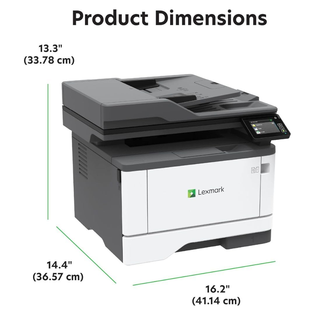 Lexmark PRINTER / BLACK GREY / Printer + Black Toner Laser Printer Paper