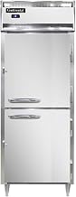 DL1RE-PT-HD Designer Line Wide Single Section Pass-Thru Refrigerator, 28-1/2"W, Half-Height Doors