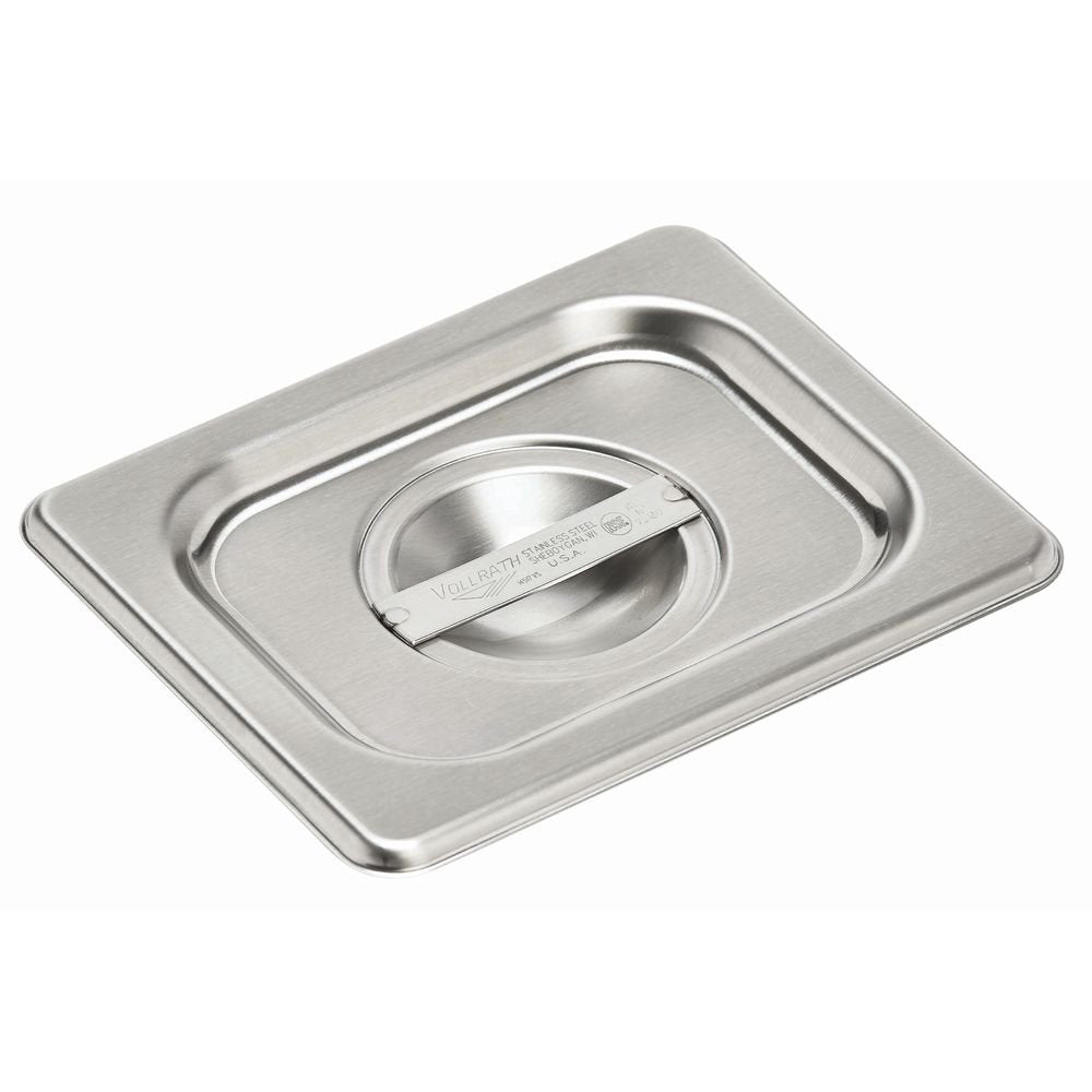 Super Pan V Cover- Eighth-Size by Vollrath – Stainless Steel, Model 75180