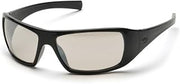 Pyramex SB5680D Goliath Safety Glasses Blk Indoor/Outdoor Mirror Lens (12 Pair)