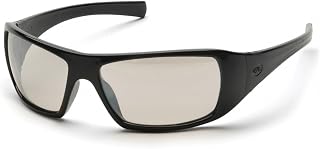 Pyramex SB5680D Goliath Safety Glasses Blk Indoor/Outdoor Mirror Lens (12 Pair)