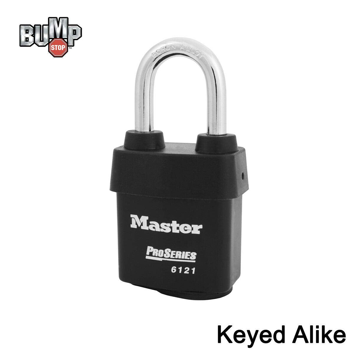 Master Lock 1 Pack / Black / 1 Keyed Padlocks