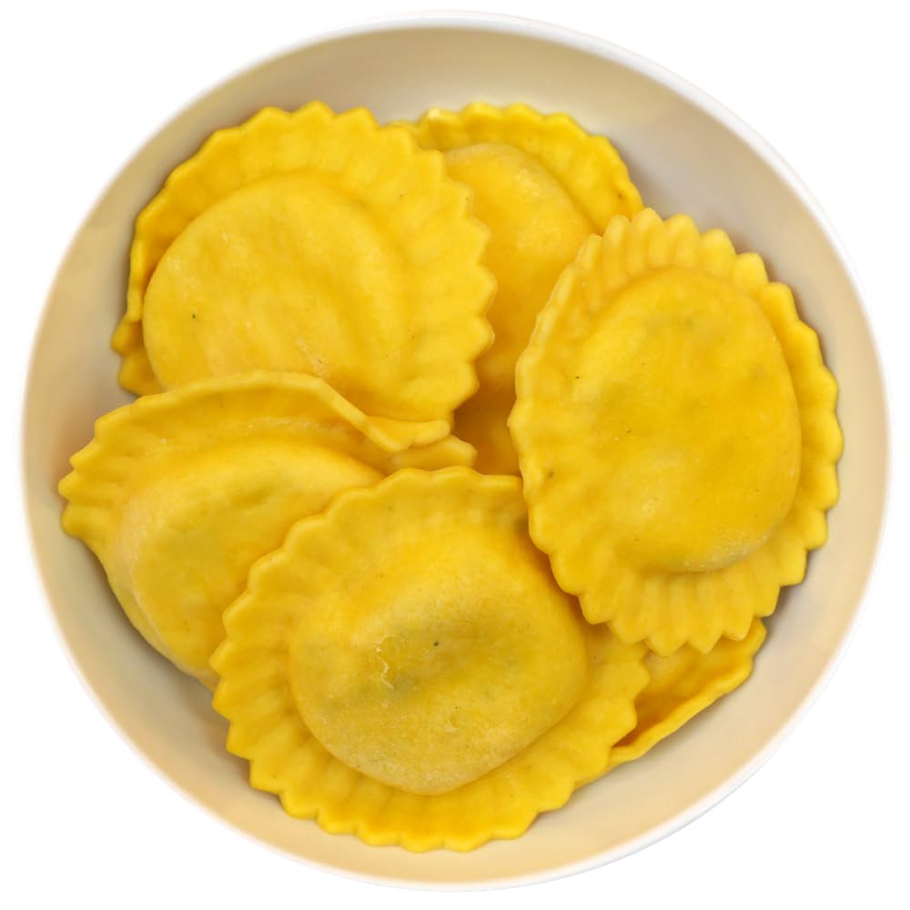 Large Round 4 Cheese Ravioli Pasta by Seviroli Foods – Large, Pack of 2