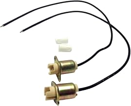 CDI-47 CDE-47 Heater Socket Set Two Sockets And Two Wire Nuts - for Insinger Or Custom Deli Equipment 38-1761 CDI47 CDE47 - Replacement Socket Set