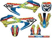 21-25 SR/FWE CX 50 TIGRE Red Complete Kit With Rider I.D. Compatible with Cobra | Senge Graphics Inc