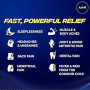 Advil 200 Count (100 Packets of 2) / 100.0 / 블루. Ibuprofen