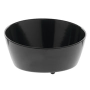Black Serving Bowl Melamine - 8 1/2"Dia x 4 1/4"H by HUBERT – Plastic, Black, Model H0124-BLACK