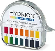 HYDRION Spectral pH Paper Dispenser (pH 1.0 to 14.0), Single Roll