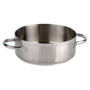 4-1/2 qt Induction Casserole/Brazier Pan by Vollrath – 4.5 Quarts, Stainless Steel, Silver, Model 3304