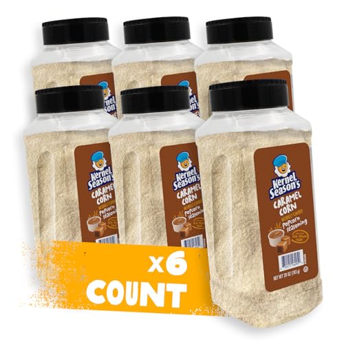 Kernel Season's Caramel Corn / 28 Ounce (Pack of 6) / 6 Popcorn Salt