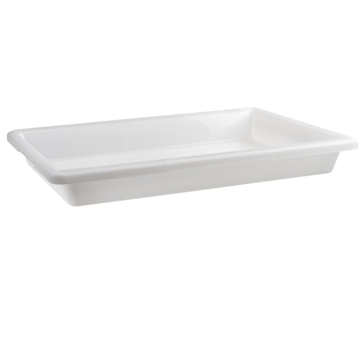 Winco 18" x 26" x 3" / 3" Deep / White Containers