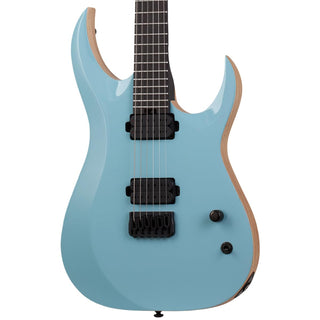 John Browne Tao-6 Electric Guitar - Azure by Schecter – Stainless Steel, Azure