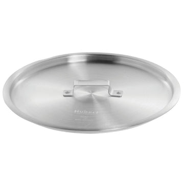 32 qt Stock Pot Cover Aluminum - 14 3/5"Dia by HUBERT – 32.0 quarts, Aluminum, Silver, Model KASP032C