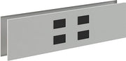 Interion Modular Partition Raceway Power Kit with Data for Desktop Raceway, 30"W