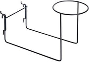 Pegboard Ball Display Holder 5" Black