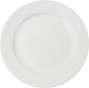 Yanco CA-110 Cambria Round, 10 1/2"" Round Plate, Bright White, China, Pack of 12