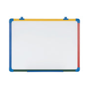 Schoolmate Dry Erase Whiteboard by MasterVision – 36" x 24", Multicolor, Model MB0707866