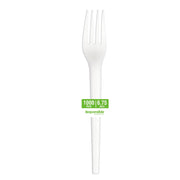 Responsible Products 6.75" Forks White (1000 Count) / White / 1000 Forks