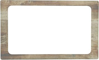 HUBERT Cold Food Bar Tile Tray Full Size Reclaimed Wood Melamine - 21" L x 12 3/4" W