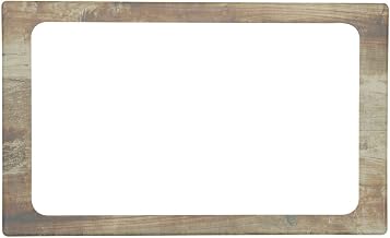 HUBERT Cold Food Bar Tile Tray Full Size Reclaimed Wood Melamine - 21" L x 12 3/4" W
