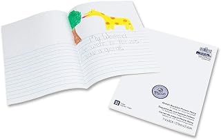 Pacon PAC4808 Beginner Sketch Booklet, 8.5" x 11", Picture Story, White