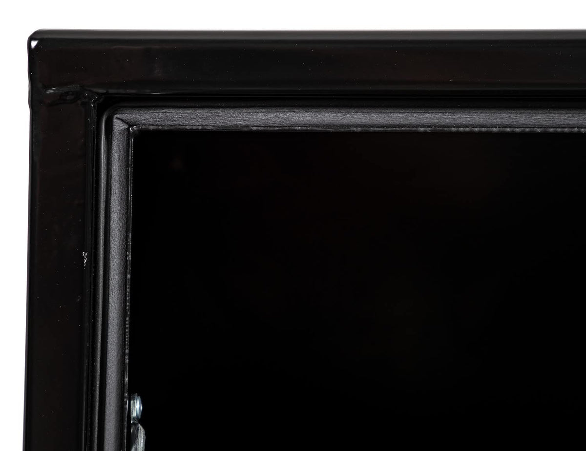 Buyers Products Company Black Gloss / 18 x 18 x 60 Inches / Rectangular, metal, hinged lid, smooth black powder-coated finis Truck Bed Toolboxes