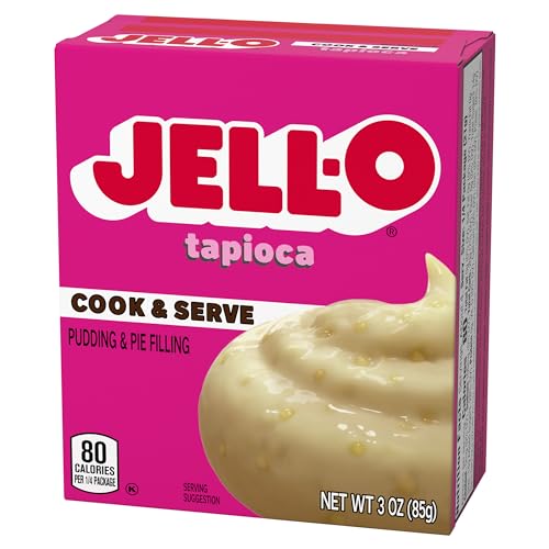 Jell-O Tapioca / 3 Ounce (Pack of 24) / 24 Pudding Mixes