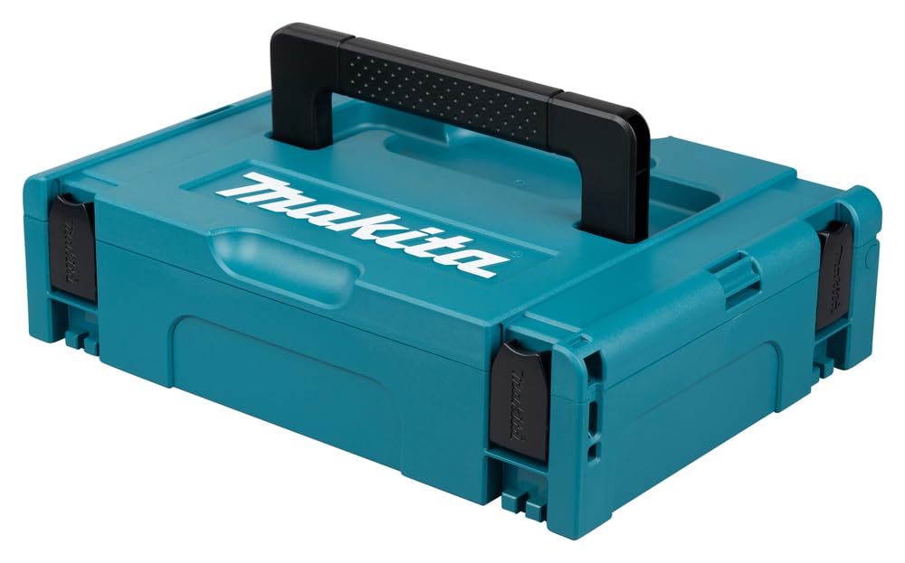 Interlocking Case by Makita – 4-3/8" x 15-1/2" x 11-5/8", Plastic, Black, Model 821549-5