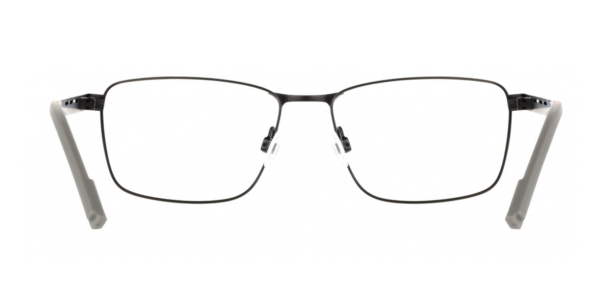 E1170 Matte black 55/16/145 MAN Eyewear Frame by Flexon – 55/16/145, Plastic, Matte Black, Model FLEXON E1170