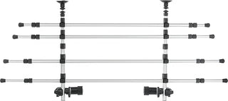 TRIXIE Pet Barrier for Vehicles, Dog Barrier for Cars and SUVs, Adjustable and Expandable, Aluminum, Large