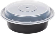 Newspring Versatainer Round Microwaveable Container, 16 Ounce - 150 per case.